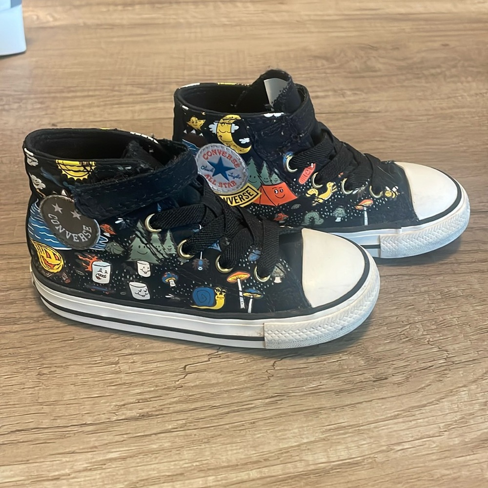 High top camp converse